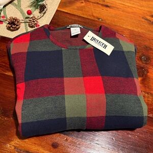 Duluth Trading Co. Plaid Long Sleeve Dress